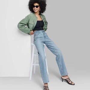 Wild Fable - Medium Wash High-Rise EasyRigid Straight Jeans